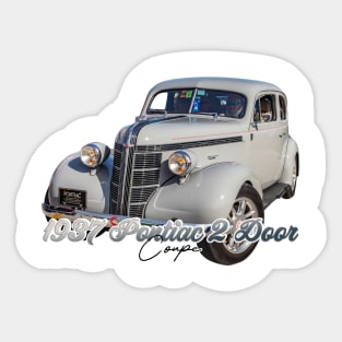 1937 Pontiac 2 Door Coupe Sticker